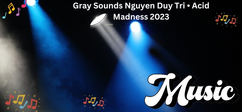 gray sounds nguyen duy tri • acid madness • 2023